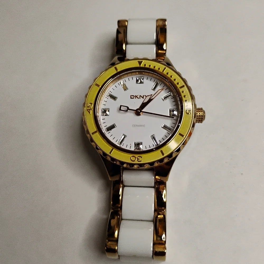 DKNY Rose Gold Plated‎ Stainless Steel Women's Watch